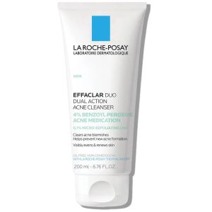 Effaclar Dual Action Acne Face Wash With 4% Benzoyl Peroxide